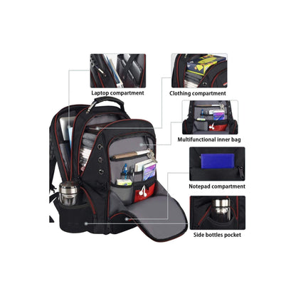 FR Fashion Co. 18" Men's TSA-Approved Travel Backpack