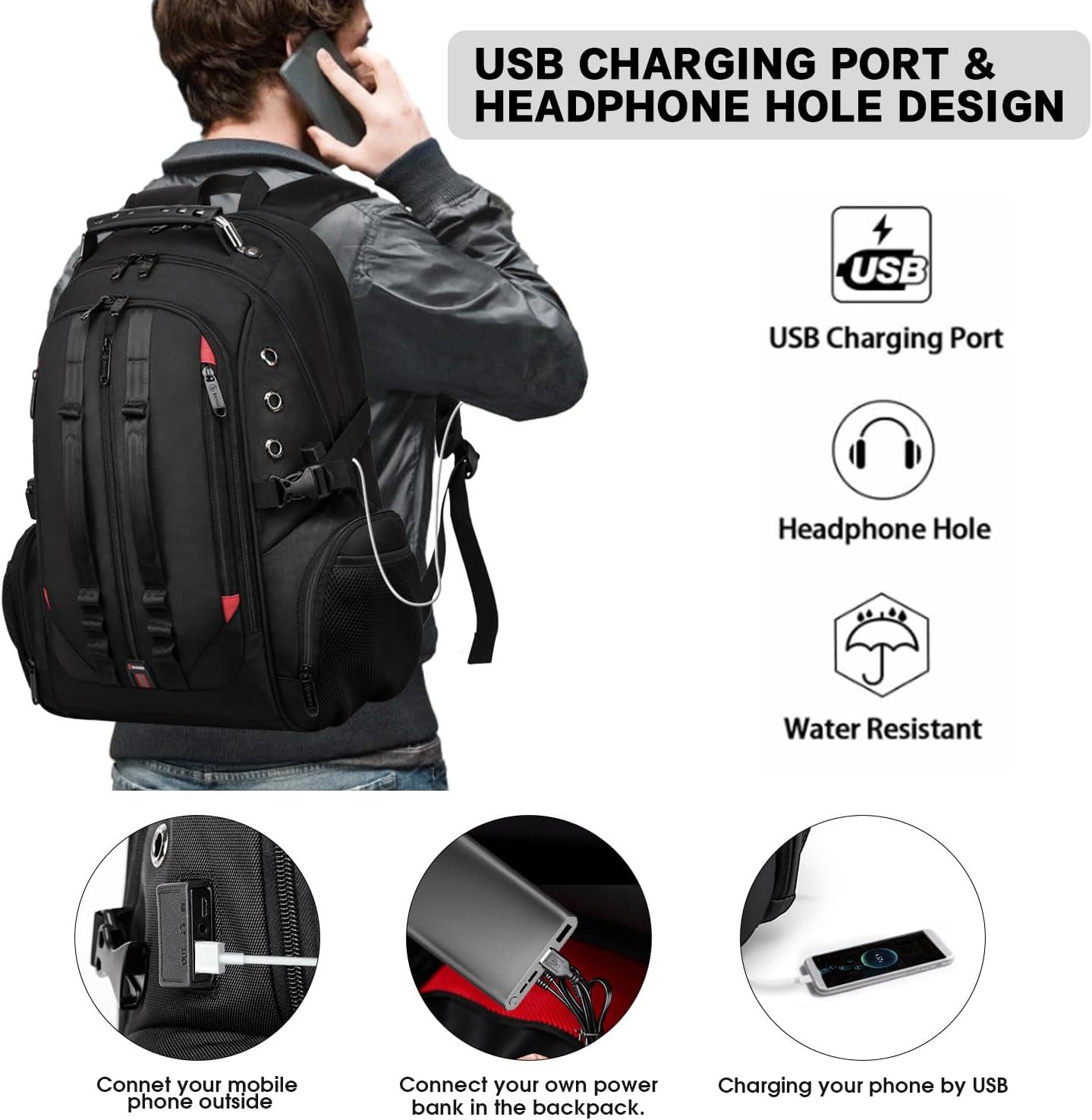 FR Fashion Co. 20" XL Heavy Duty Travel Backpack