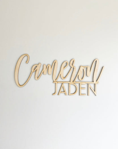 Nursery Name Sign